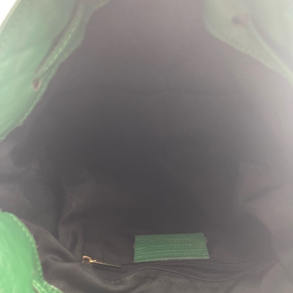 Borse in Pelle Green Quilted Sac/Bag/ Purse - Picture 3 of 4